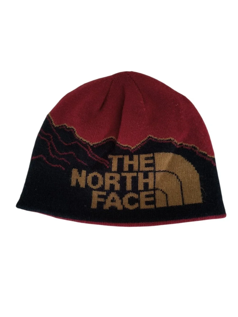 The North Face Youth/Junior Reversable Logo Knit Beanie